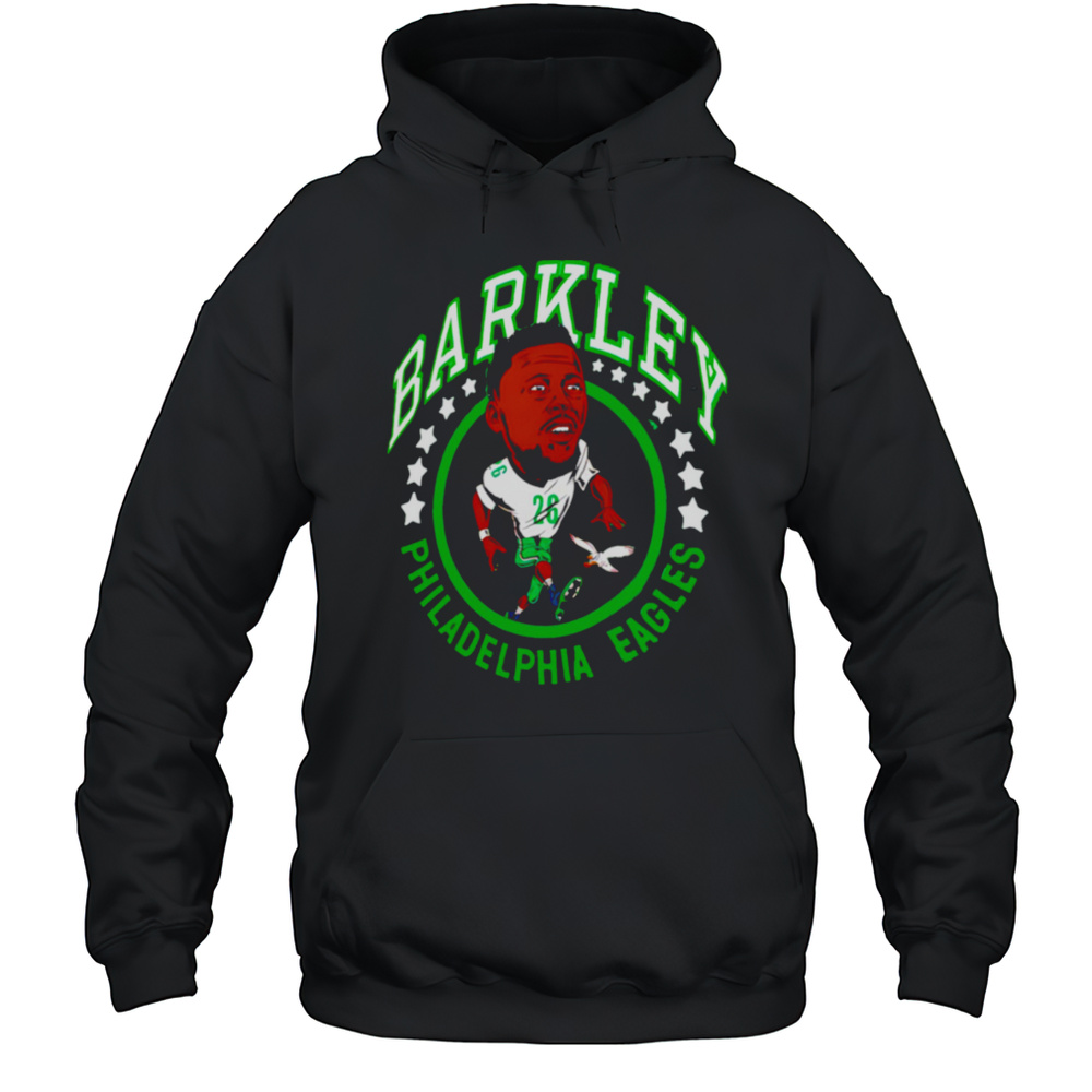 Saquon Barkley Philadelphia Eagles Caricature Shirt Unisex Hoodie