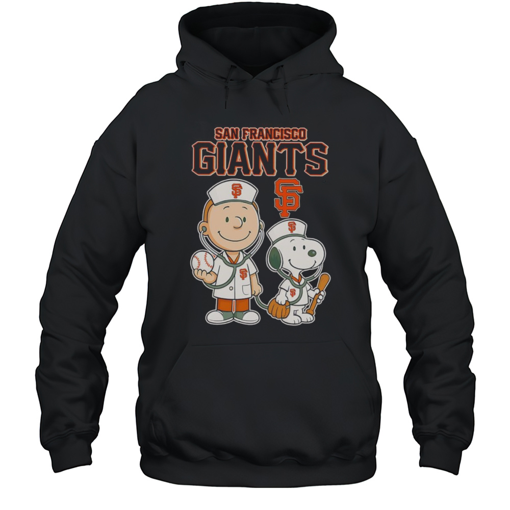 Snoopy Doctor San Francisco Giants Shirt Unisex Hoodie