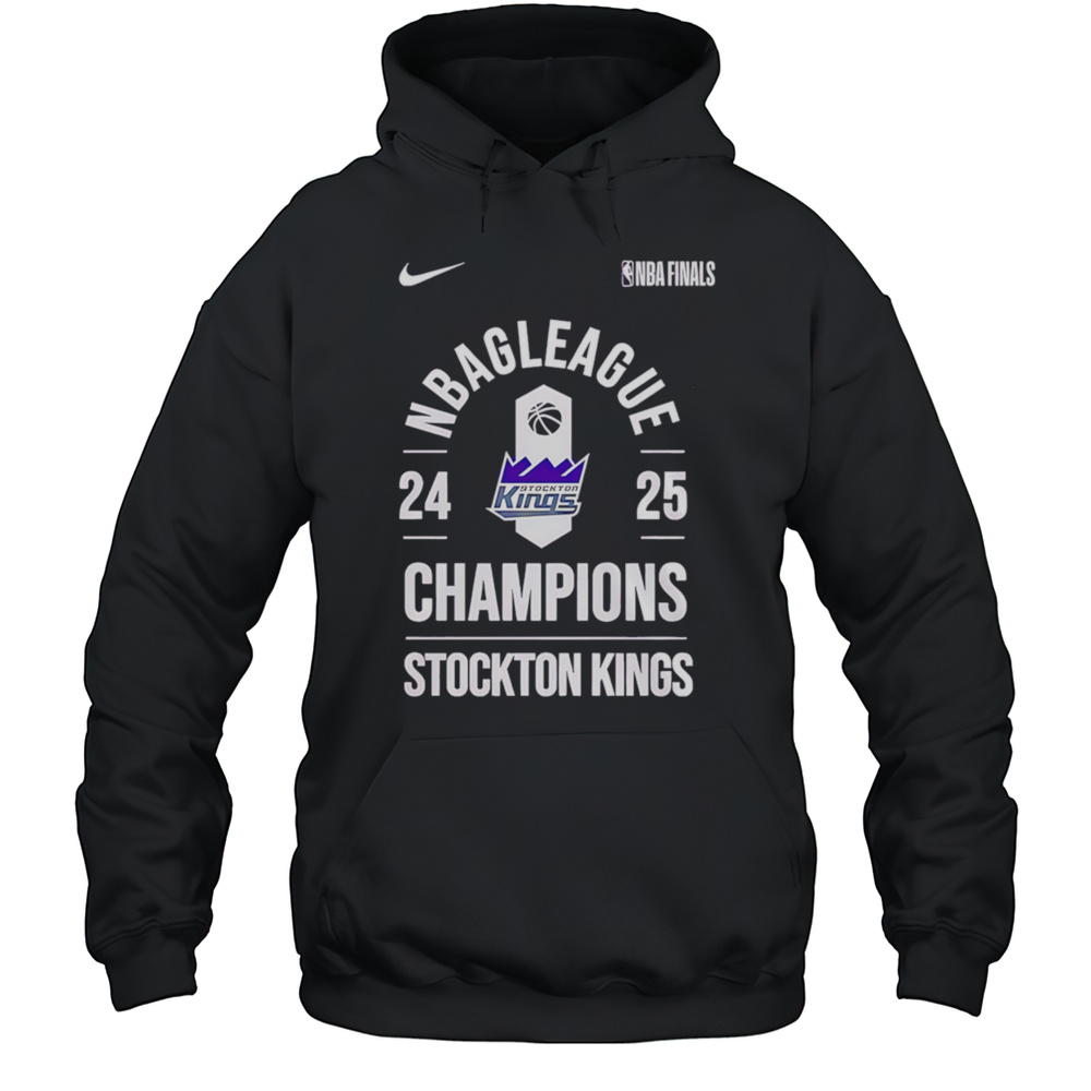 Stockton Kings NBA League Champions 2025 Shirt Unisex Hoodie