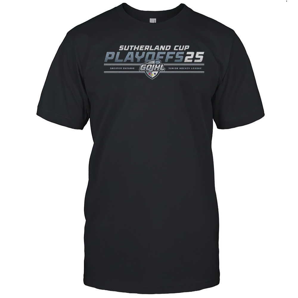 Sutherland Cup Playoffs 25 Greater Ontario Junior Hockey League Shirt