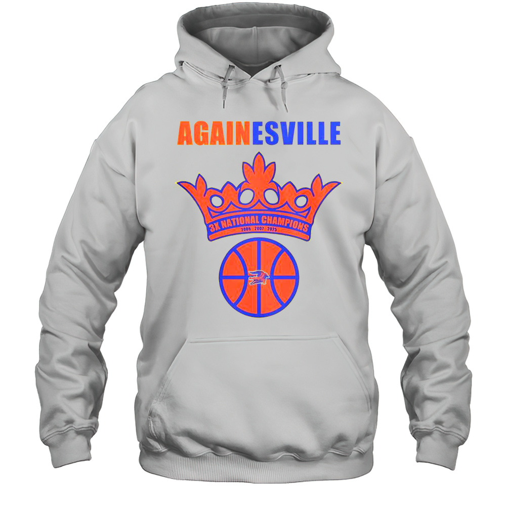 Top Againesville 3x Championship T-Shirt Unisex Hoodie