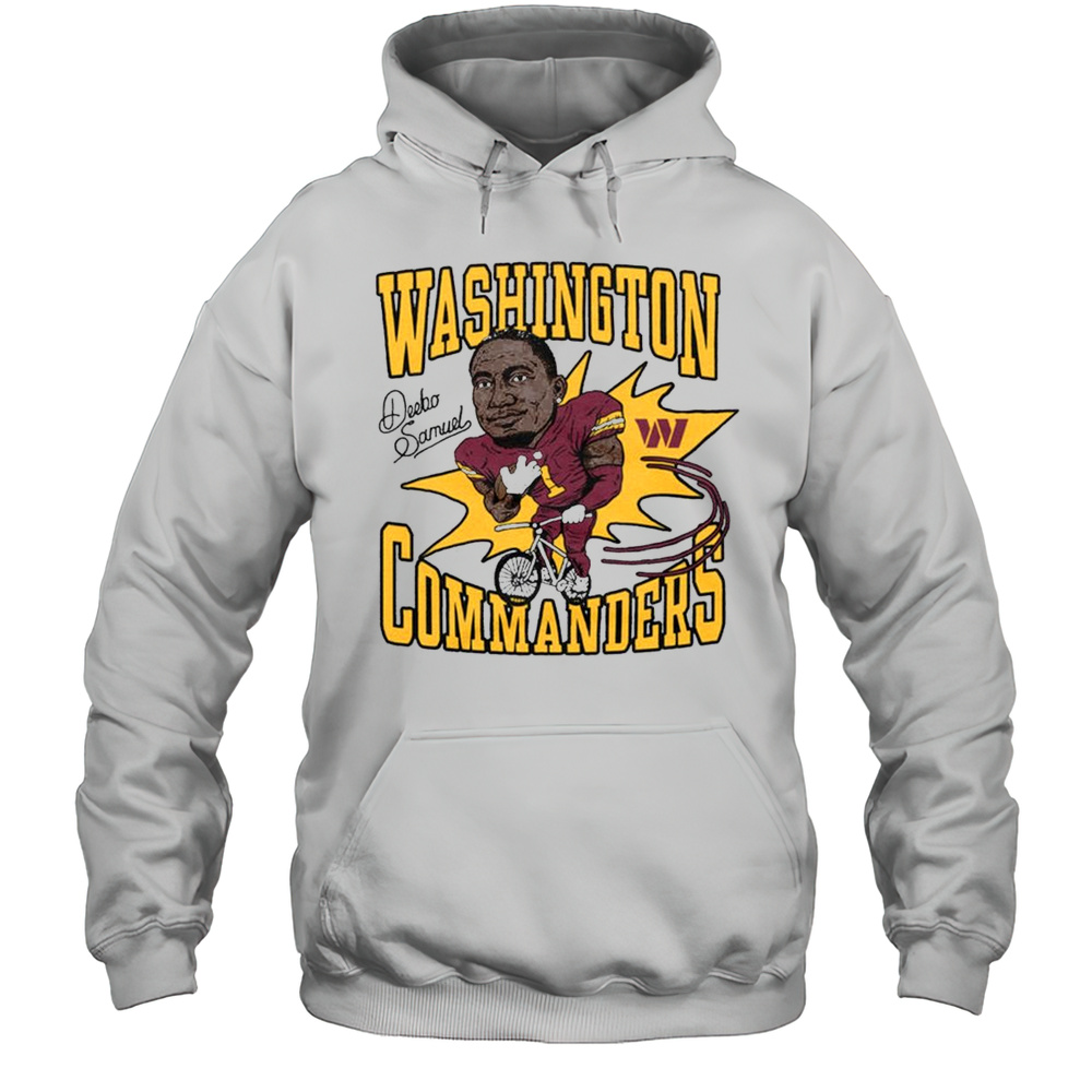 Washington Commanders 2025 Deebo Samuel NFL Football 2025 Caricature Signature T-shirt Unisex Hoodie