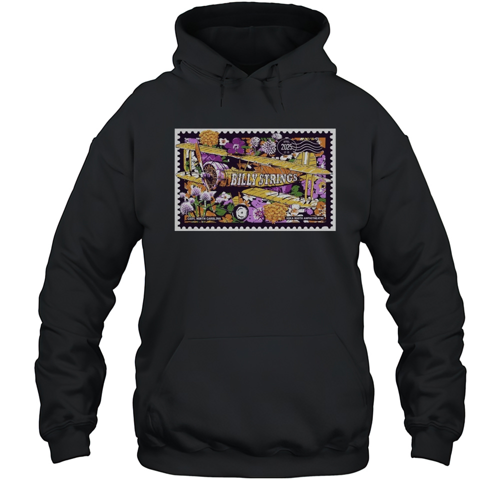 Billy Strings At Koka Booth Amphitheatre In Cary NC On April 17-19 2025 Tour T-shirt Unisex Hoodie