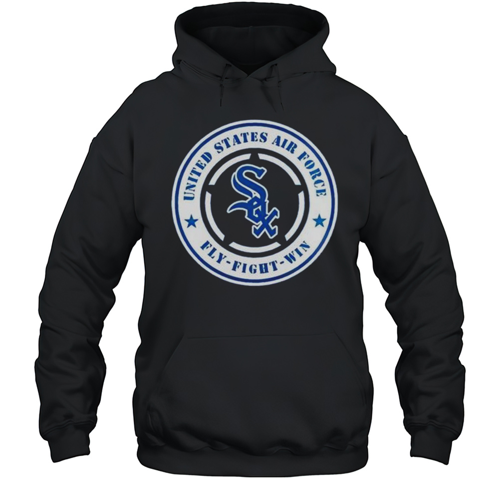 Chicago White Sox United States Air Force Fly Fight Win Military Appreciation Night 2025 Shirt Unisex Hoodie
