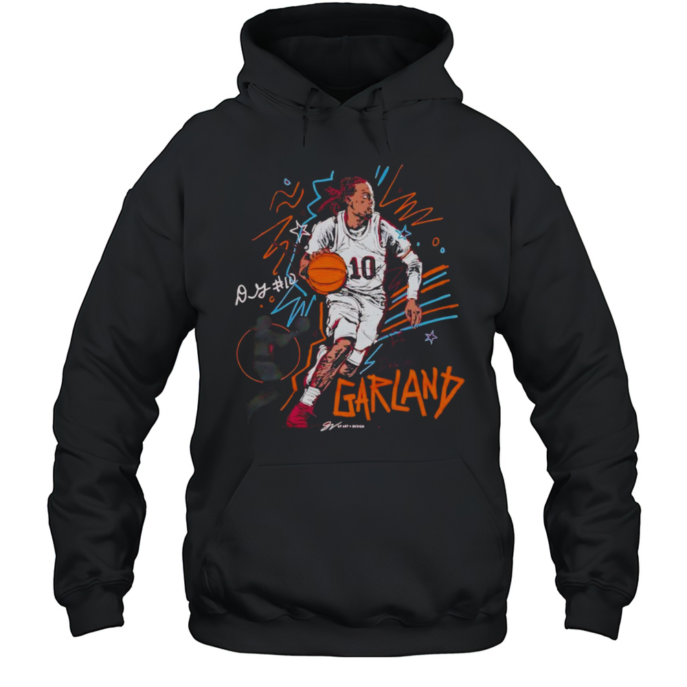 Darius Garland Sketch Shirt Unisex Hoodie