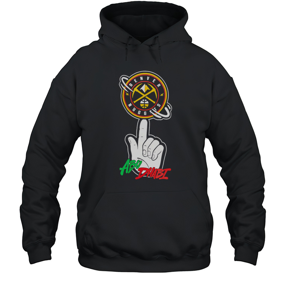 Denver Nuggets Abu Dhabi Games Shirt Unisex Hoodie