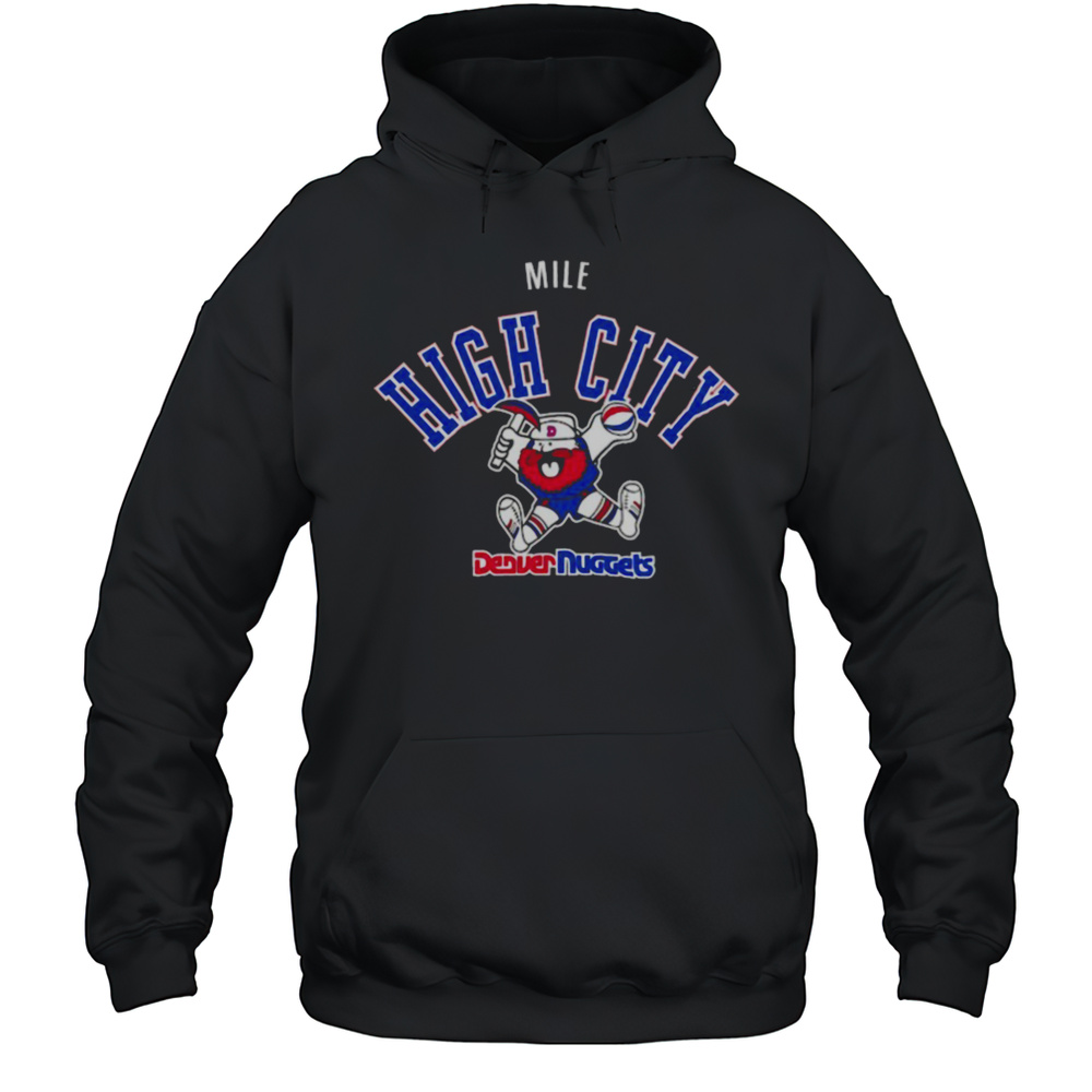 Denver Nuggets Mile High City 1974 Mascot T Shirts Unisex Hoodie