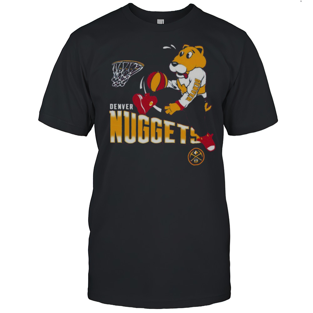Denver Nuggets Rocky Mascot Dunk T Shirts