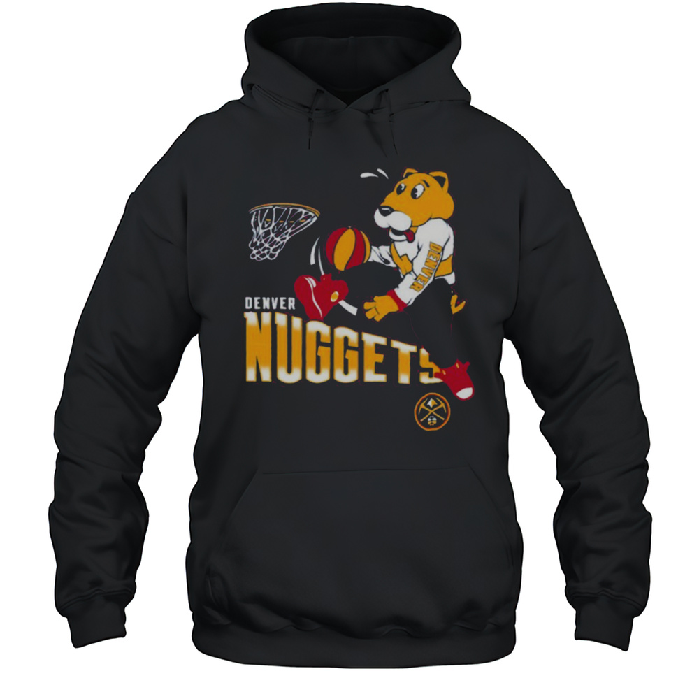 Denver Nuggets Rocky Mascot Dunk T Shirts Unisex Hoodie