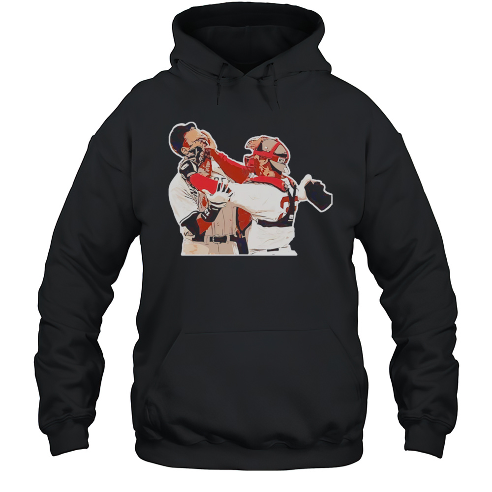 Jason Varitek Alex Rodriguez Fight Shirt Unisex Hoodie
