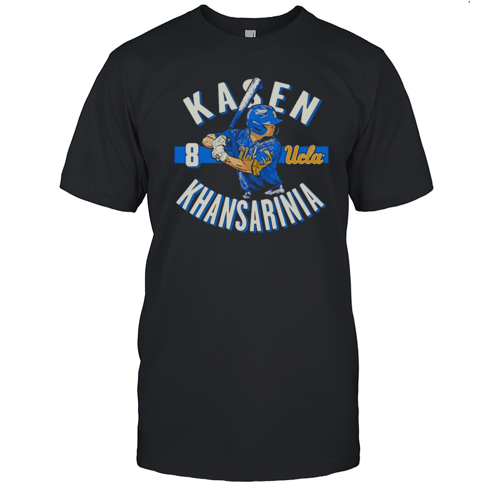 Kasen Khansarinia UCLA Baseball Cartoon Shirt