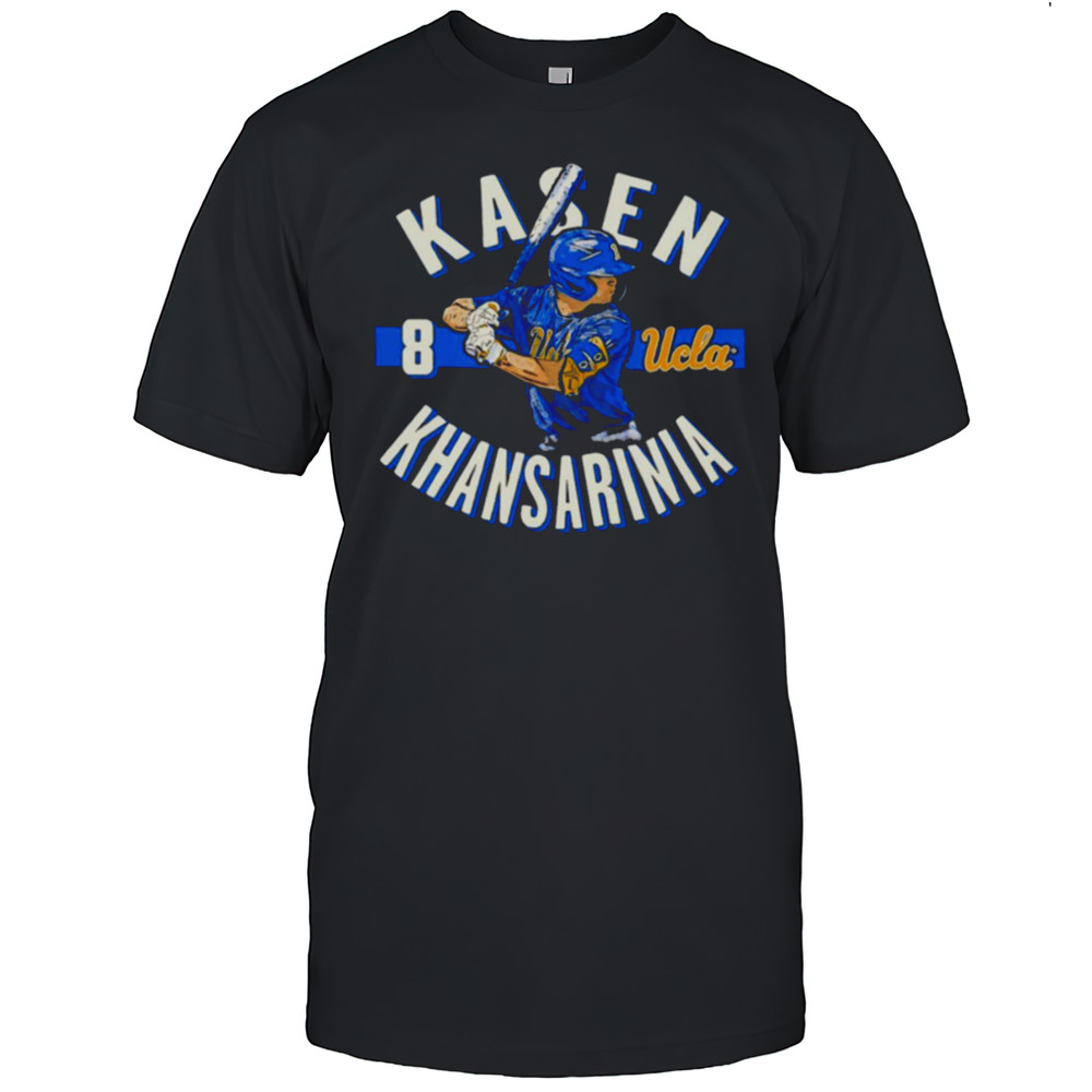 Kasen Khansarinia UCLA Baseball Cartoon Shirt