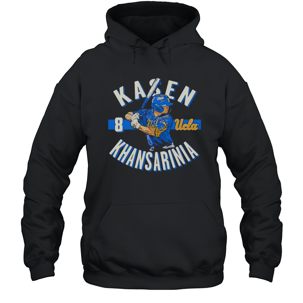 Kasen Khansarinia UCLA Baseball Cartoon Shirt Unisex Hoodie