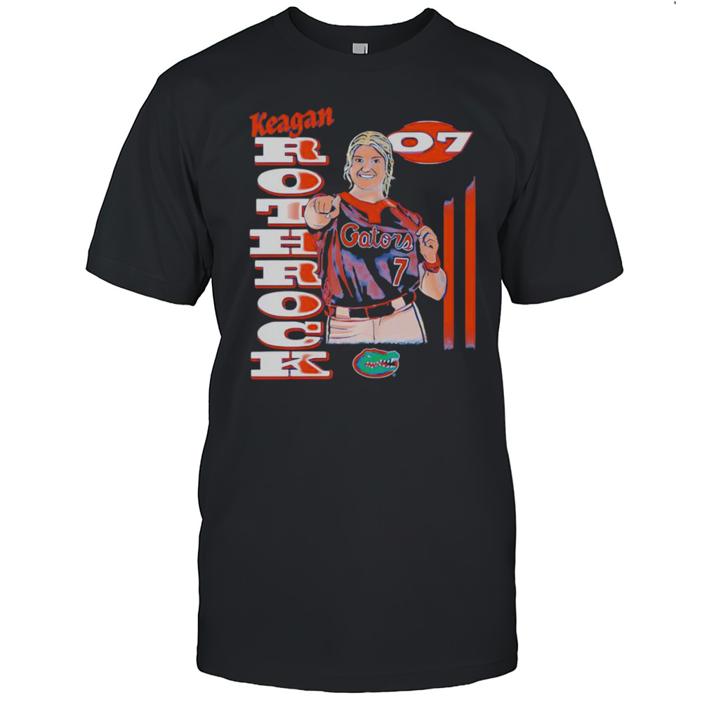 Keagan Rothrock Florida Gators Cartoon Shirt