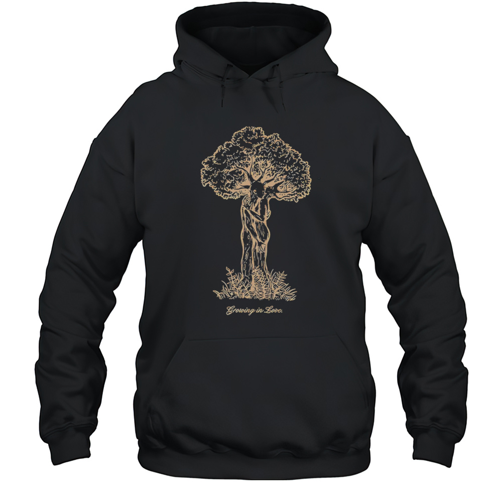 Marcosalvarado Growing In Love Shirt Unisex Hoodie