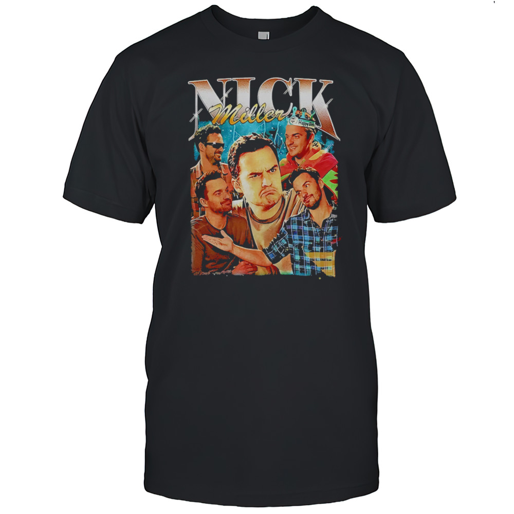 Nick Miller Graphic Retro Shirt
