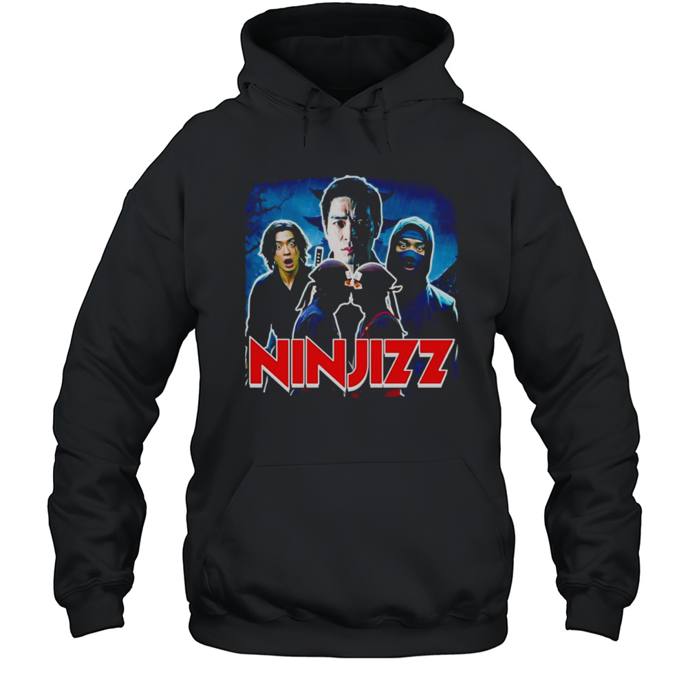 Ninjizz Ninjas Kissing Shirt Unisex Hoodie