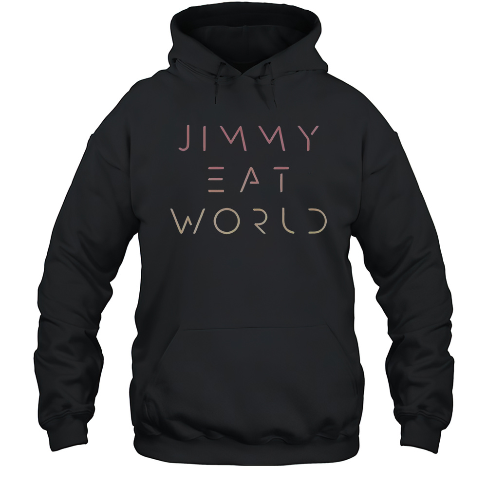 Official Jimmy Eat World Futuristic Logo Shirt Unisex Hoodie