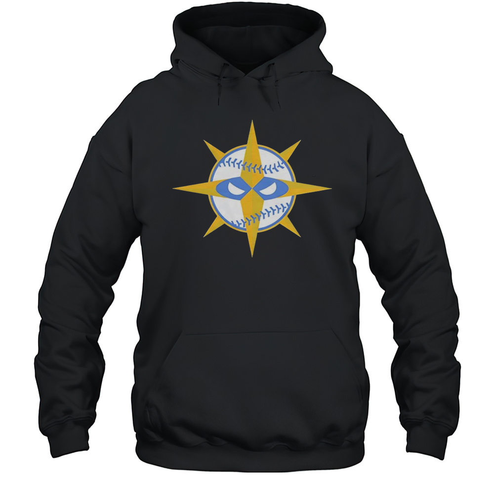 Pitching Ninja Seattle Baseball Shirt Unisex Hoodie
