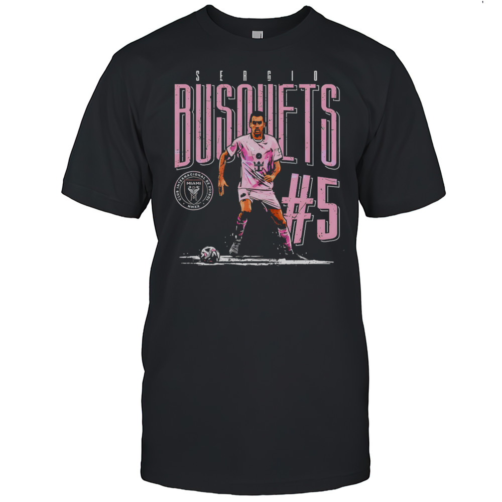 Sergio Busquets 5 Inter Miami Shirt