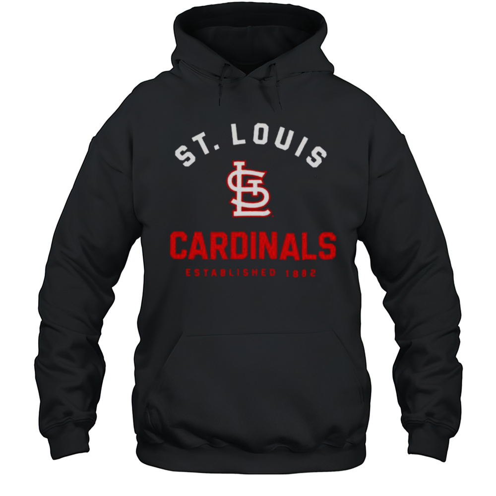 St. Louis Cardinals Logo Established 1882 Shirt Unisex Hoodie