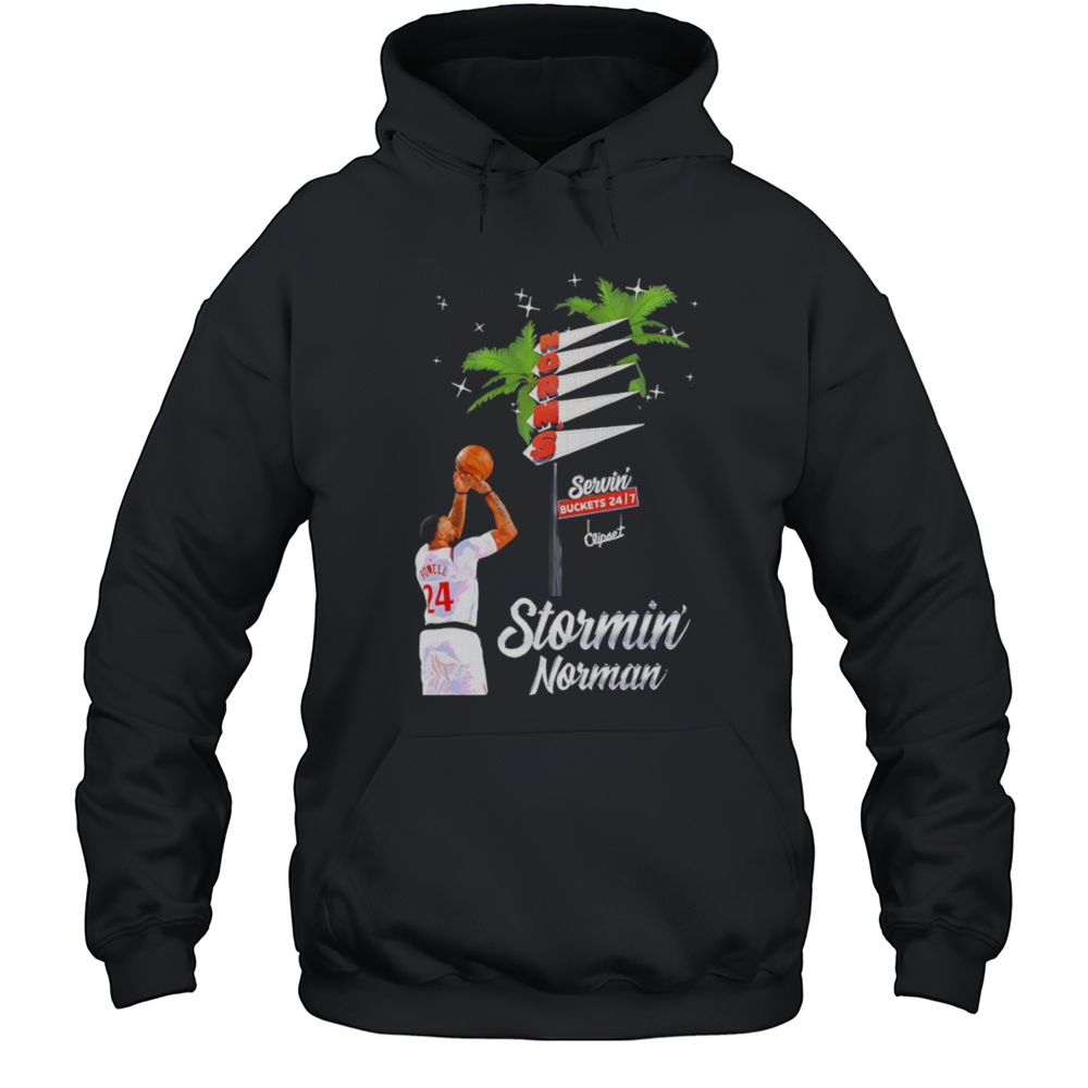 Stormin Norman Norms Servin Buckets Shirt Unisex Hoodie