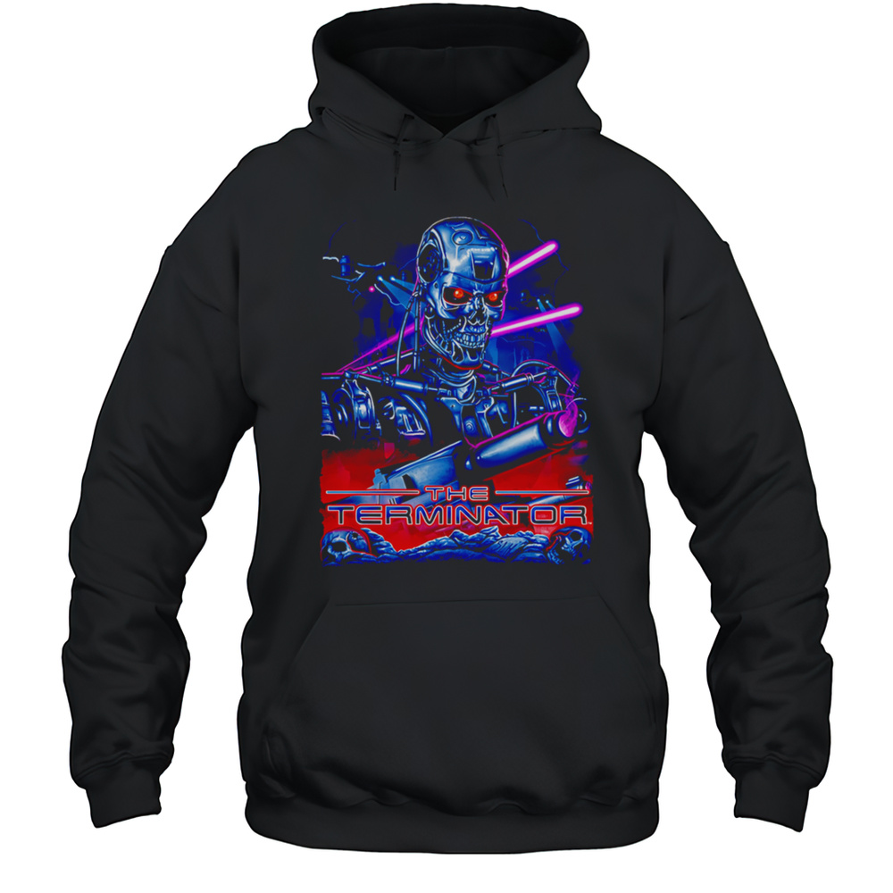 The Terminator Robot Shirt Unisex Hoodie