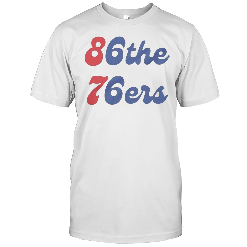 86 The Philadelphia 76ers T-shirt