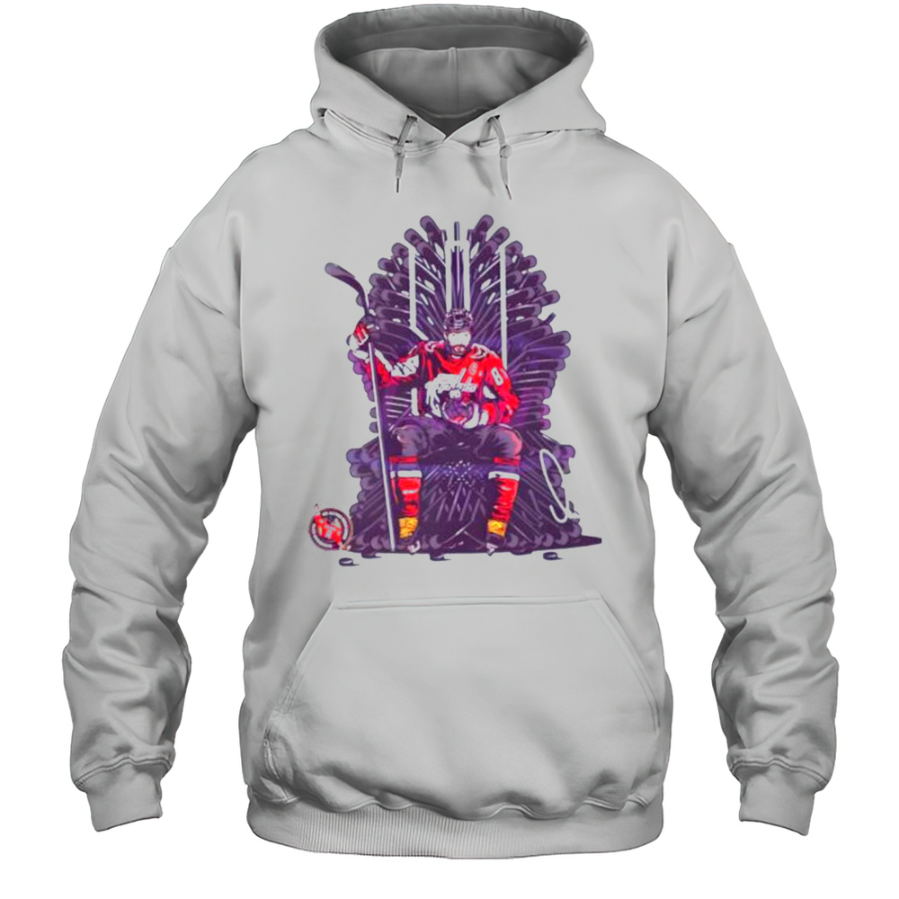 Alex Ovechkin 895 Career Goals Throne Shirt Unisex Hoodie