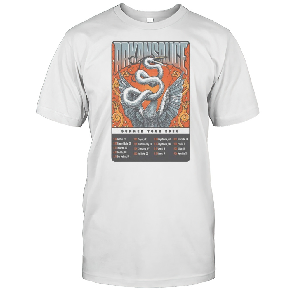 Arkansauce Summer Tour 2025 T-shirt