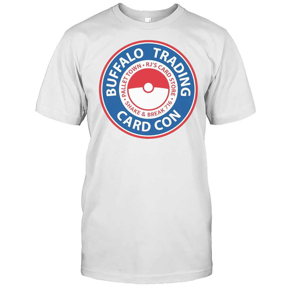 Buffalo Trading Card Con Rallettown RJs Card Shake And Break 716 Logo 2025 T-shirt