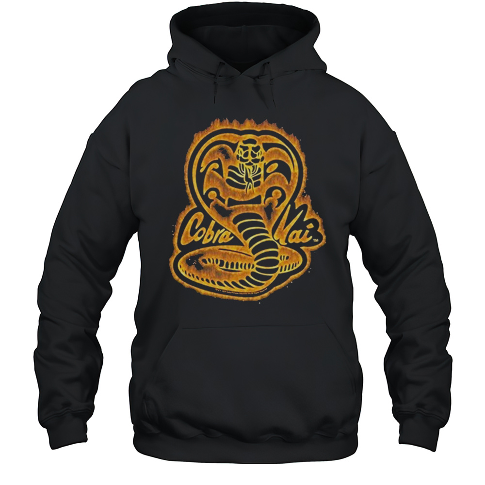 Cobra Kai Fire T-shirt Unisex Hoodie