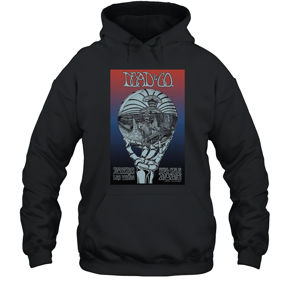 Dead  Company On April 17-19 2025 In Las Vegas NV Tour T-shirt Unisex Hoodie