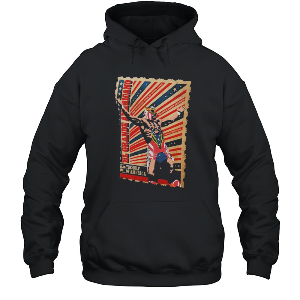 El Grande Americano Stamp The Gulf Of America WWE 2025 T-shirt Unisex Hoodie