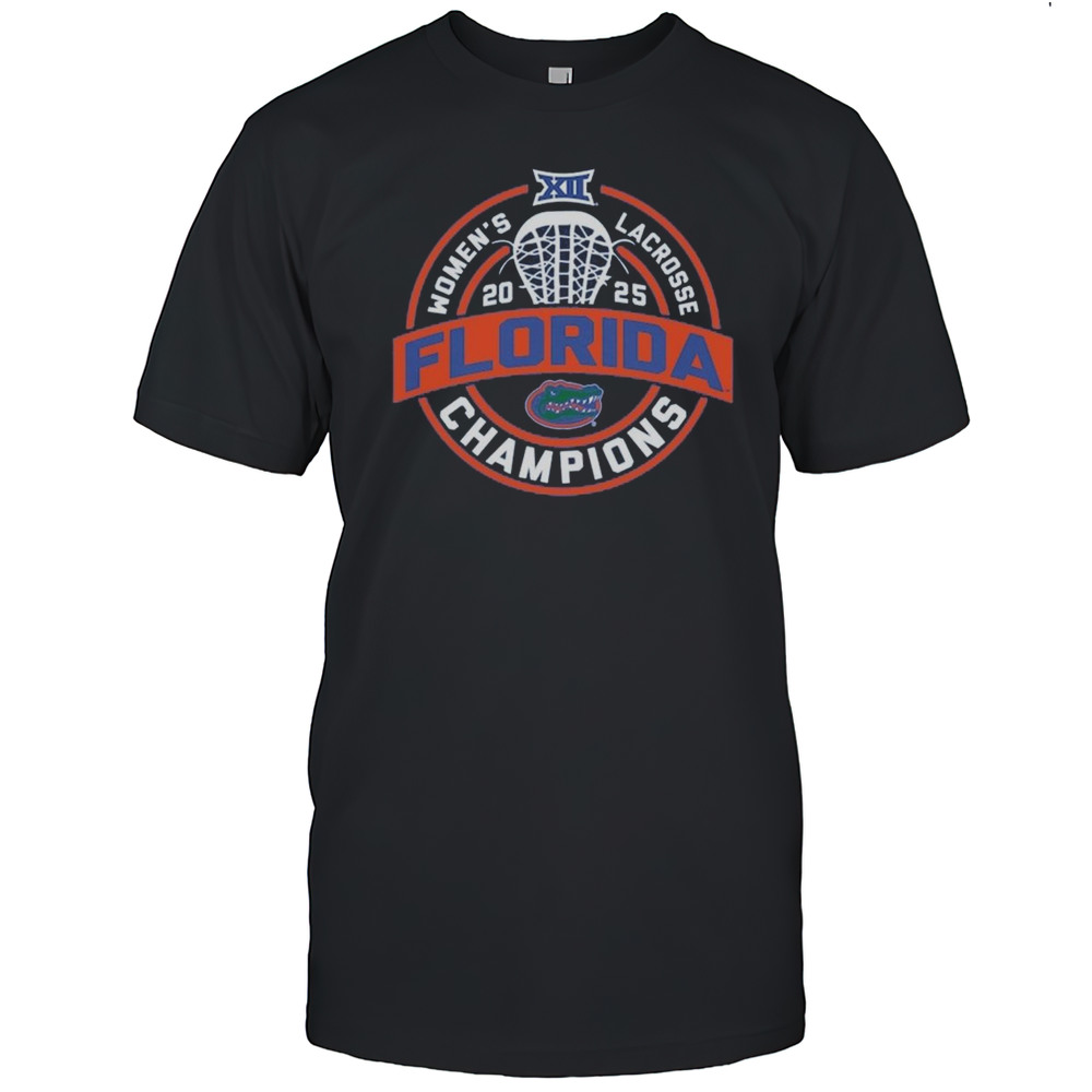 Florida Gators 2025 Big 12 Womens Lacrosse Regular Season Champions Shirt