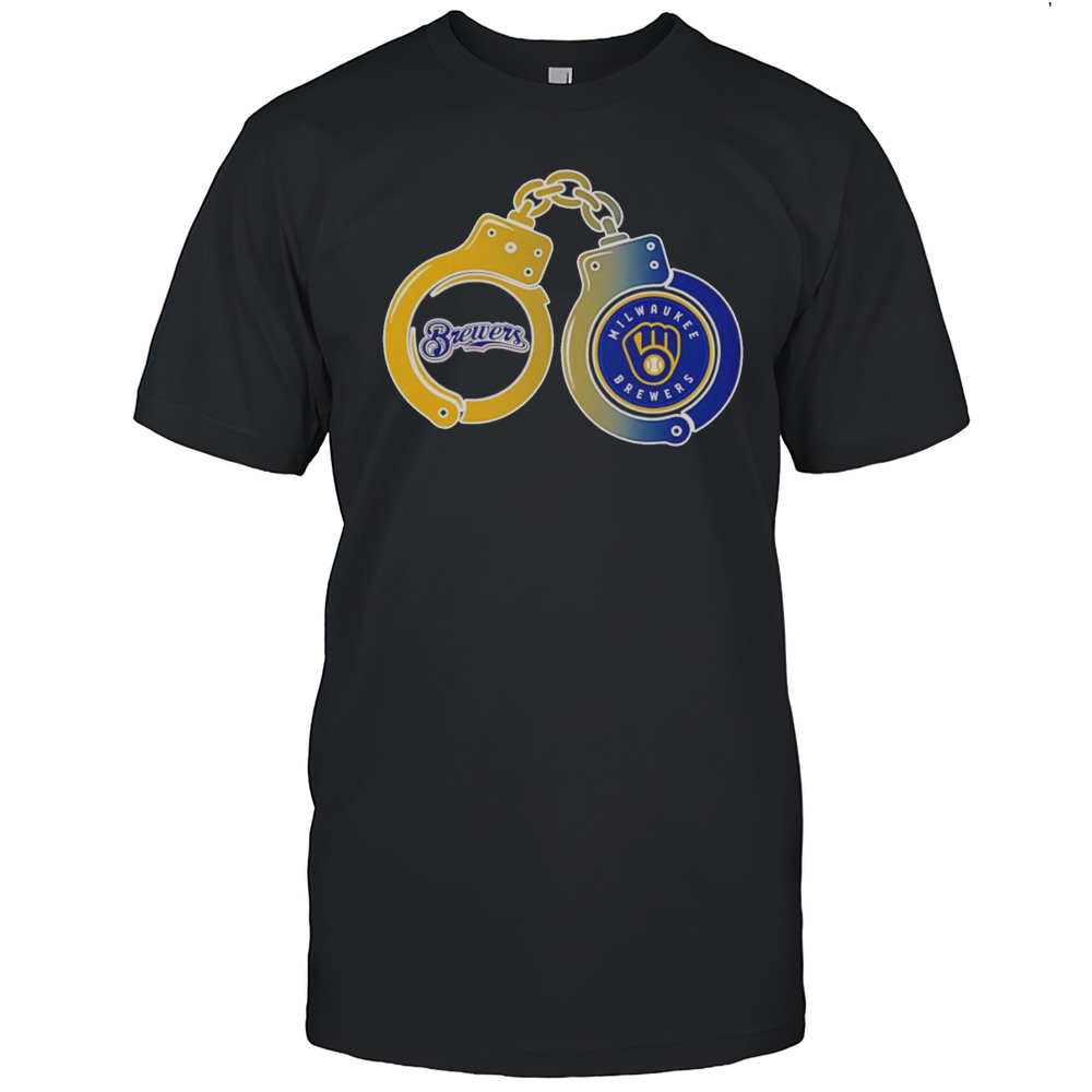 Handcuff Milwaukee Brewers Logo Shirt