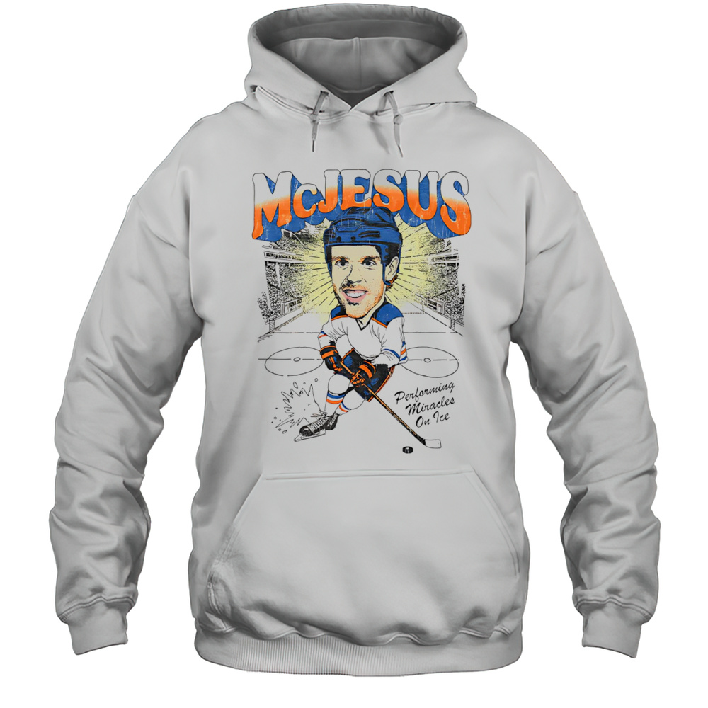 Mcjesus Performing Miracles On Ice Shirt Unisex Hoodie