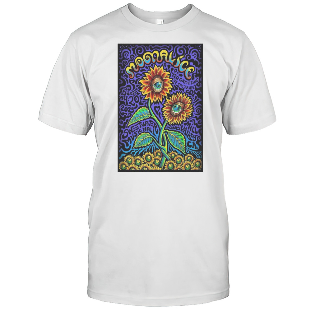 Moonalice Mill Valley CA April 20 2025 Sweetwater Music Hall Show T-shirt