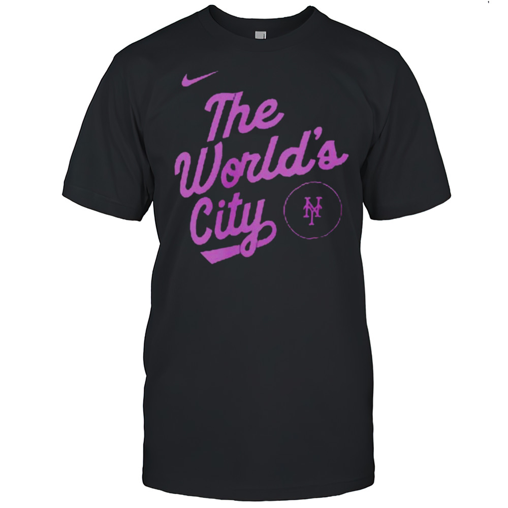 New York Mets The Worlds City 2025 City Connect Shirt