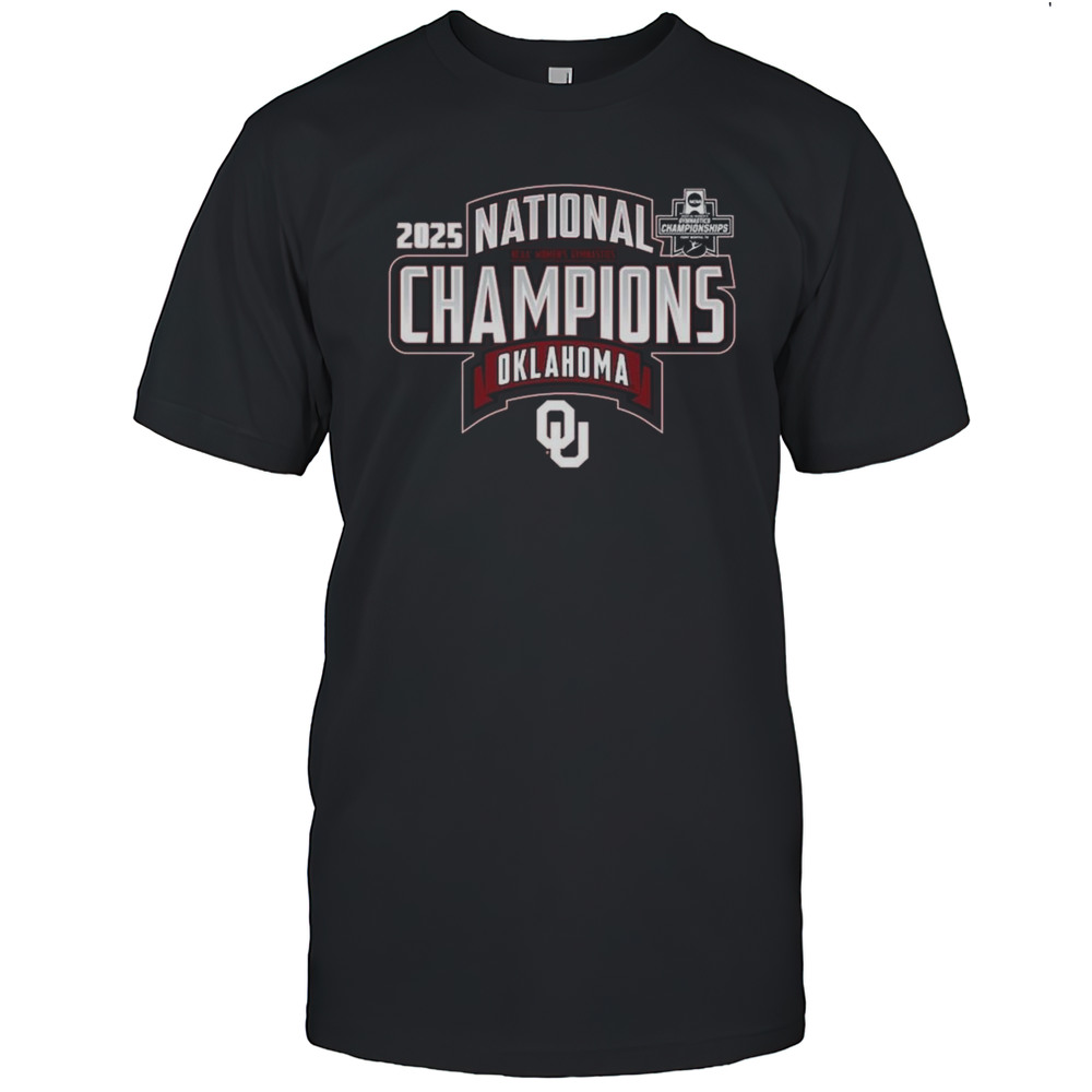 Oklahoma Sooners 2025 NCAA Womens Gymnastics National Champions Shirt