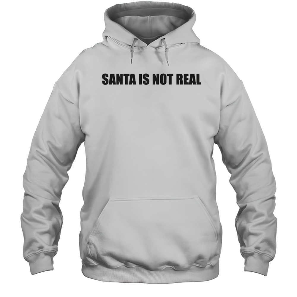 Santa Is Not Real T-Shirt Unisex Hoodie