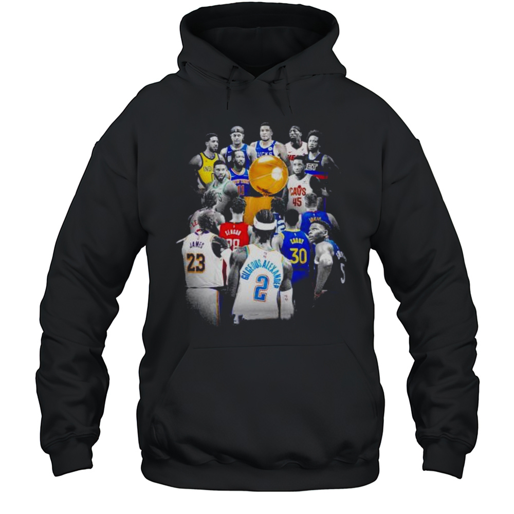 Sixteen Teams Larry OBrien Championship Trophy Shirt Unisex Hoodie