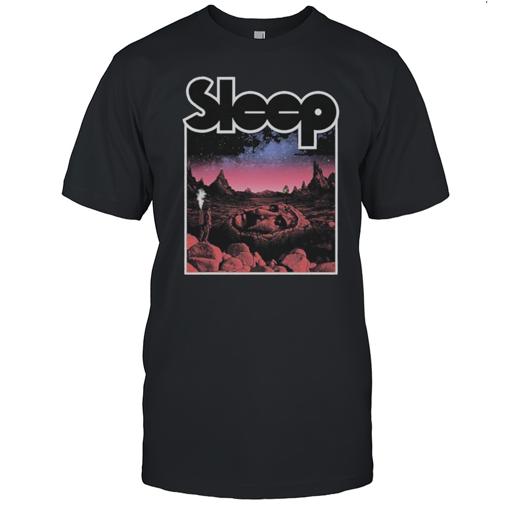 Sleep Face On Mars T-shirt