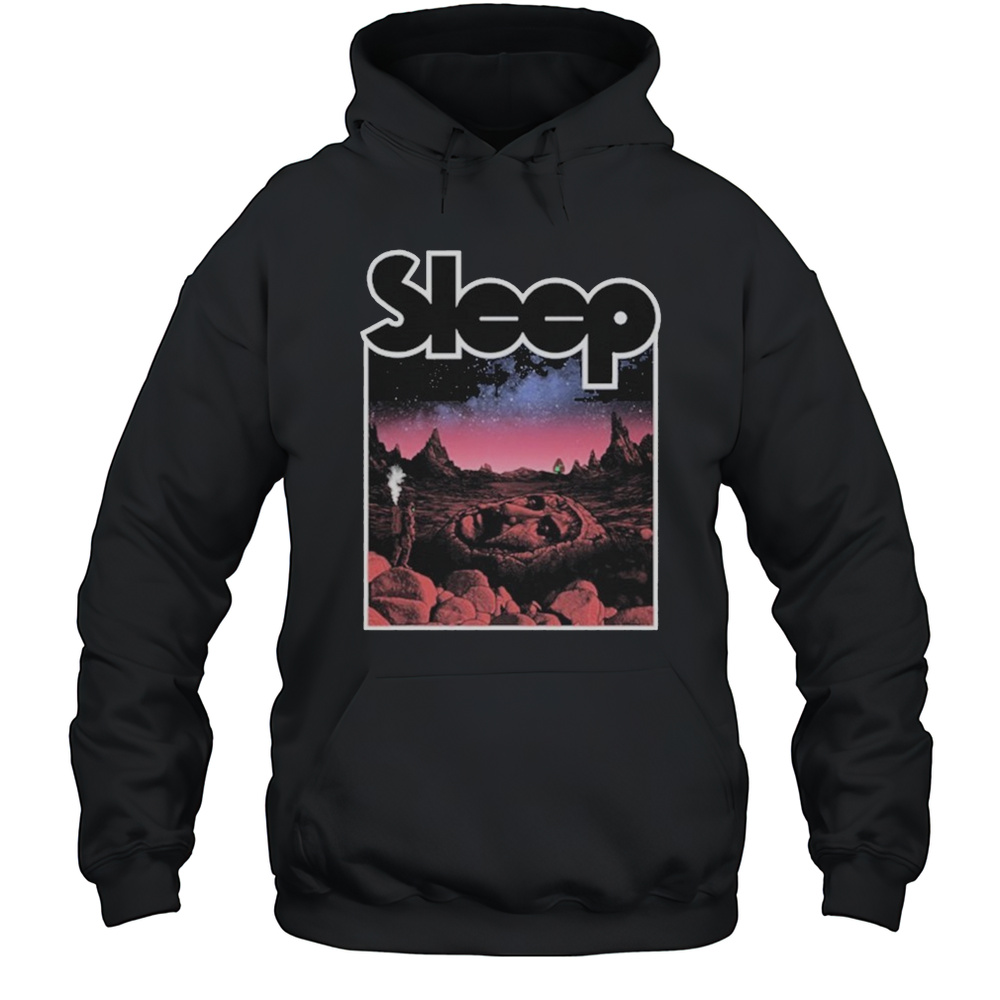 Sleep Face On Mars T-shirt Unisex Hoodie