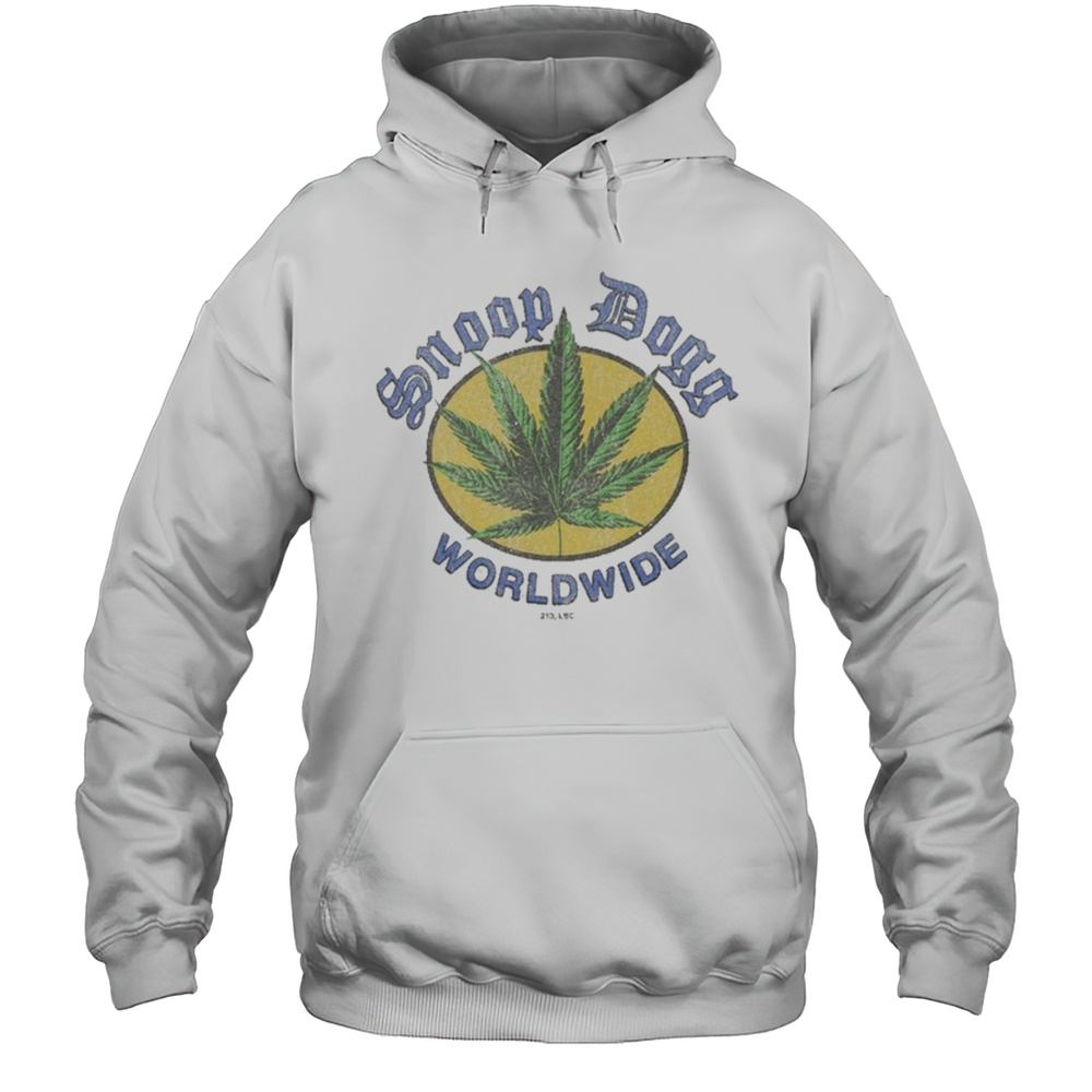Snoop Dogg Worldwide Cannabis T-shirt Unisex Hoodie