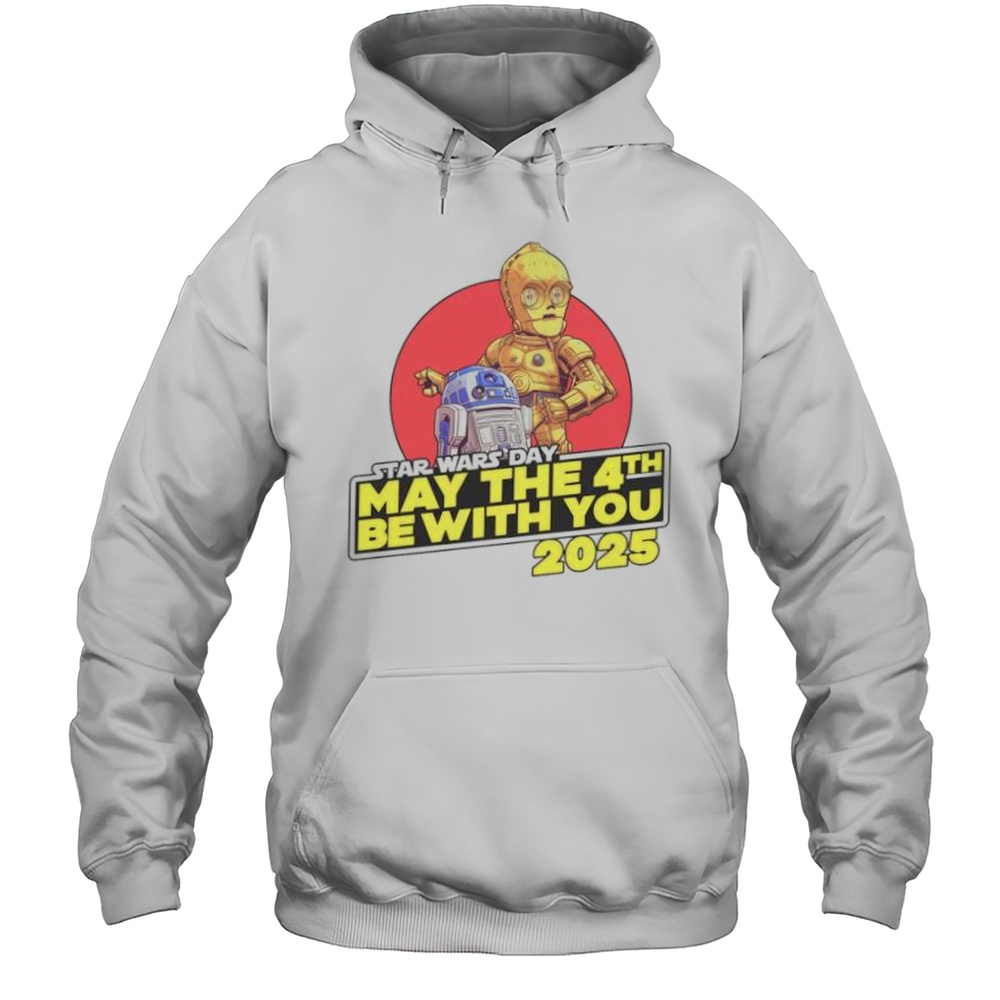 Star Wars Day May The 4th Be With You 2025 Shirt Unisex Hoodie