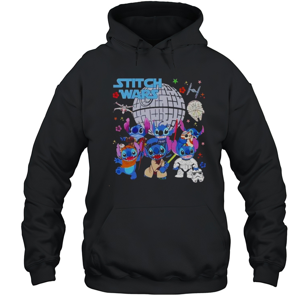 Stitch Wars Star Wars Day 2025 Shirt Unisex Hoodie