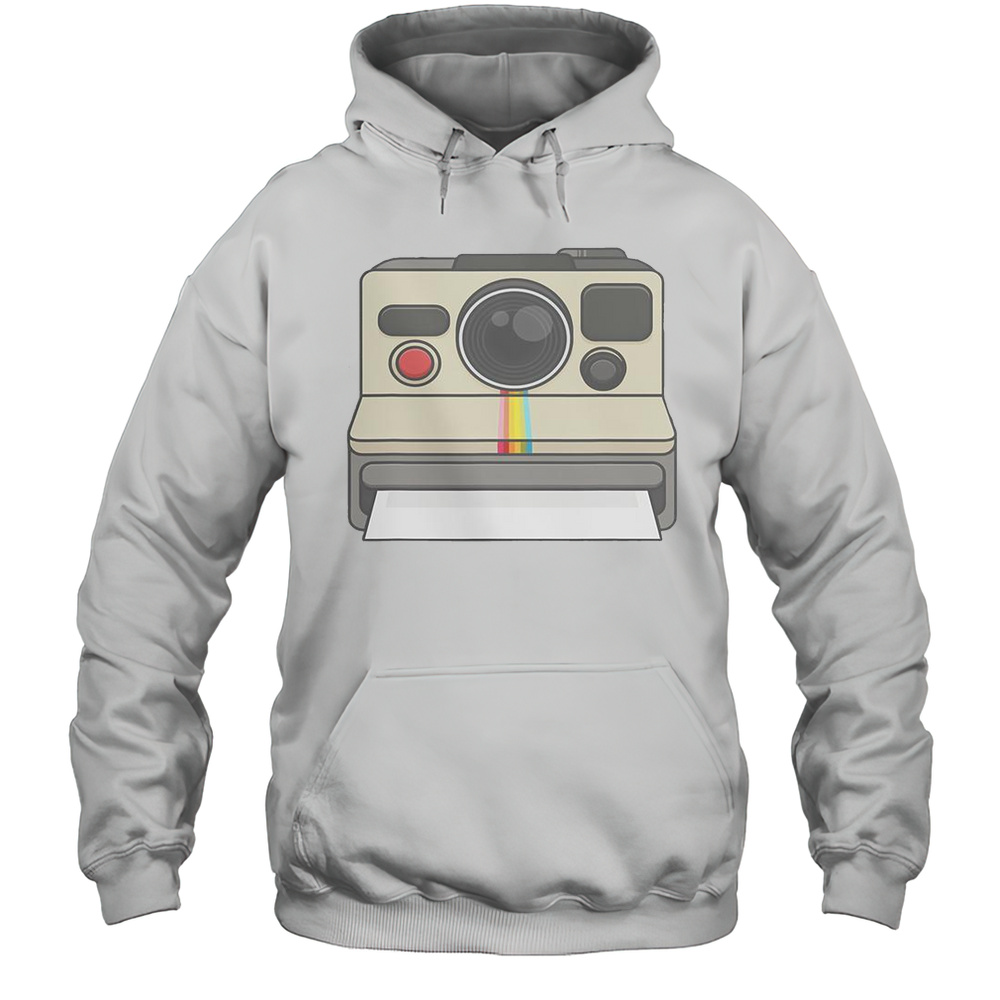 Vintage Instant Camera 80s Style T-Shirt Unisex Hoodie
