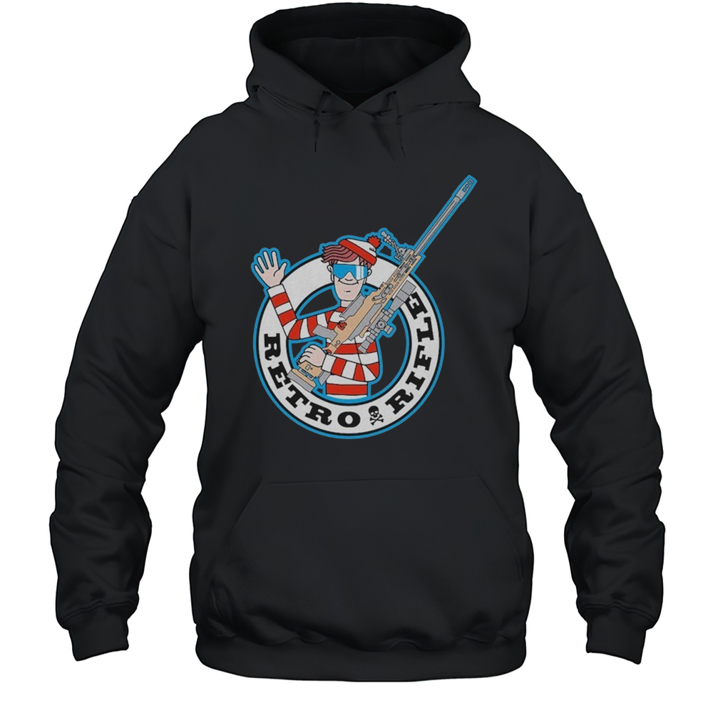 Waldo Retro Rifle T-shirt Unisex Hoodie