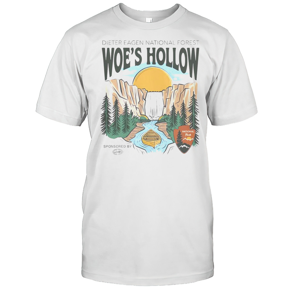 Woes Hollow Retro Vintage National Park Aesthetic T-Shirt